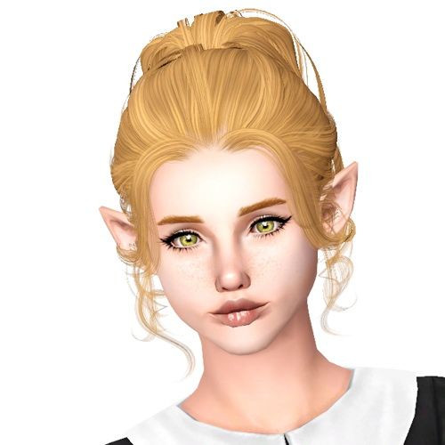 Sims 3 Hairstyles Female
 Mod The Sims Peggy s 6495 hairstyle retextured by Sjoko