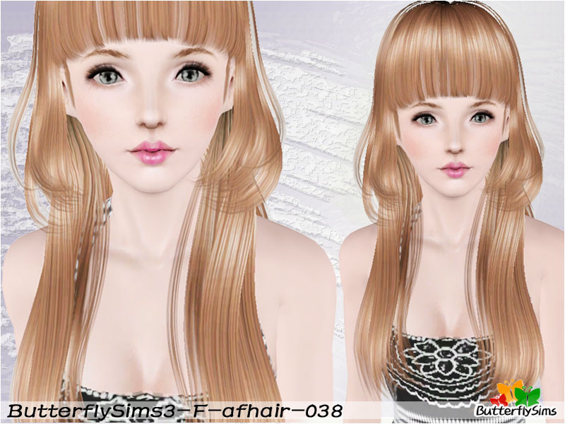 Sims 3 Hairstyles Female
 My Sims 3 Blog ButterflySims Female Hair 038 & 029