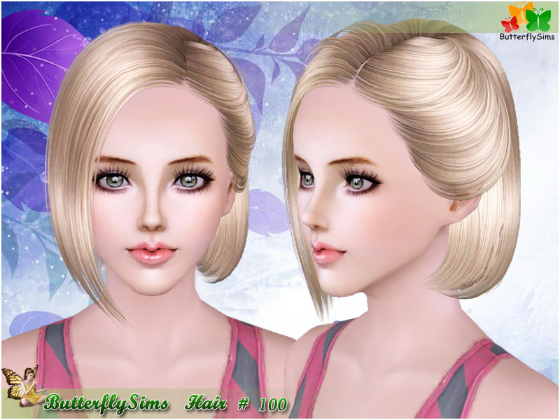 Sims 3 Hairstyles Female
 Custom Sims 3 Female Hair 100