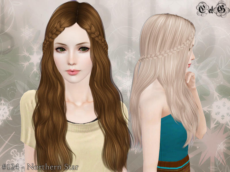 Sims 3 Hairstyles Female
 Cazy s Northern Star Hairstyle Set