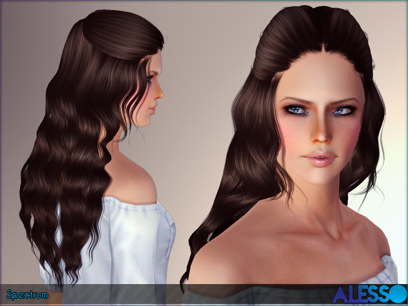 Sims 3 Hairstyles Female
 Anto s Alesso Spectrum Hair