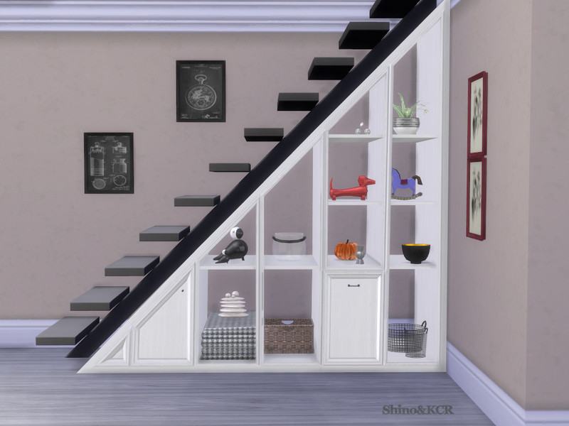 Best ideas about Sims 4 Functional Spiral Staircase
. Save or Pin ShinoKCR s Under Stair Shelves and Deco Spiralstair Now.