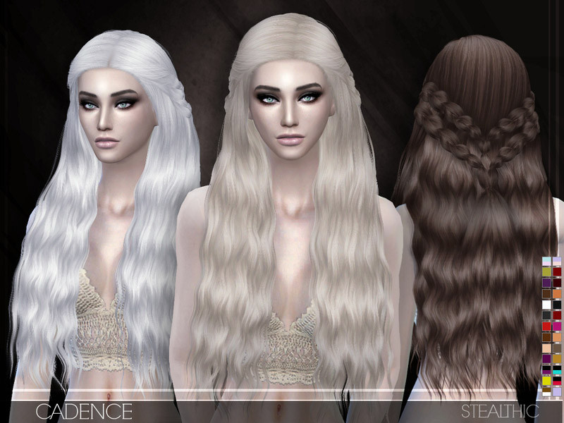 Sims 4 Hairstyles Female
 Stealthic Cadence Female Hair The Sims 4 Catalog