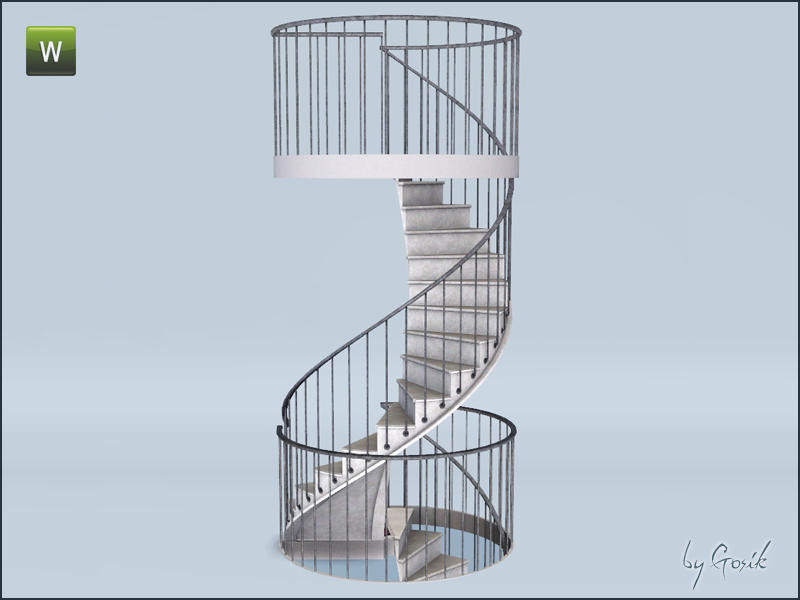 Best ideas about Sims 4 Spiral Staircase Mod
. Save or Pin Gosik s Urban spiral stairs and railings Now.