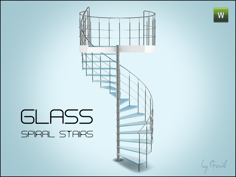 Best ideas about Sims 4 Spiral Staircase Mod
. Save or Pin Gosik s Glass spiral stairs Now.