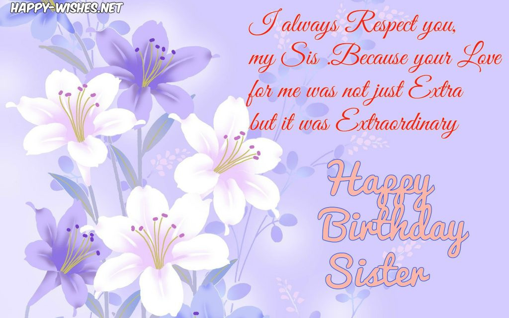 Best ideas about Sisters Happy Birthday Quotes
. Save or Pin Happy Birthday Wishes For Sister Quotes images and Now.