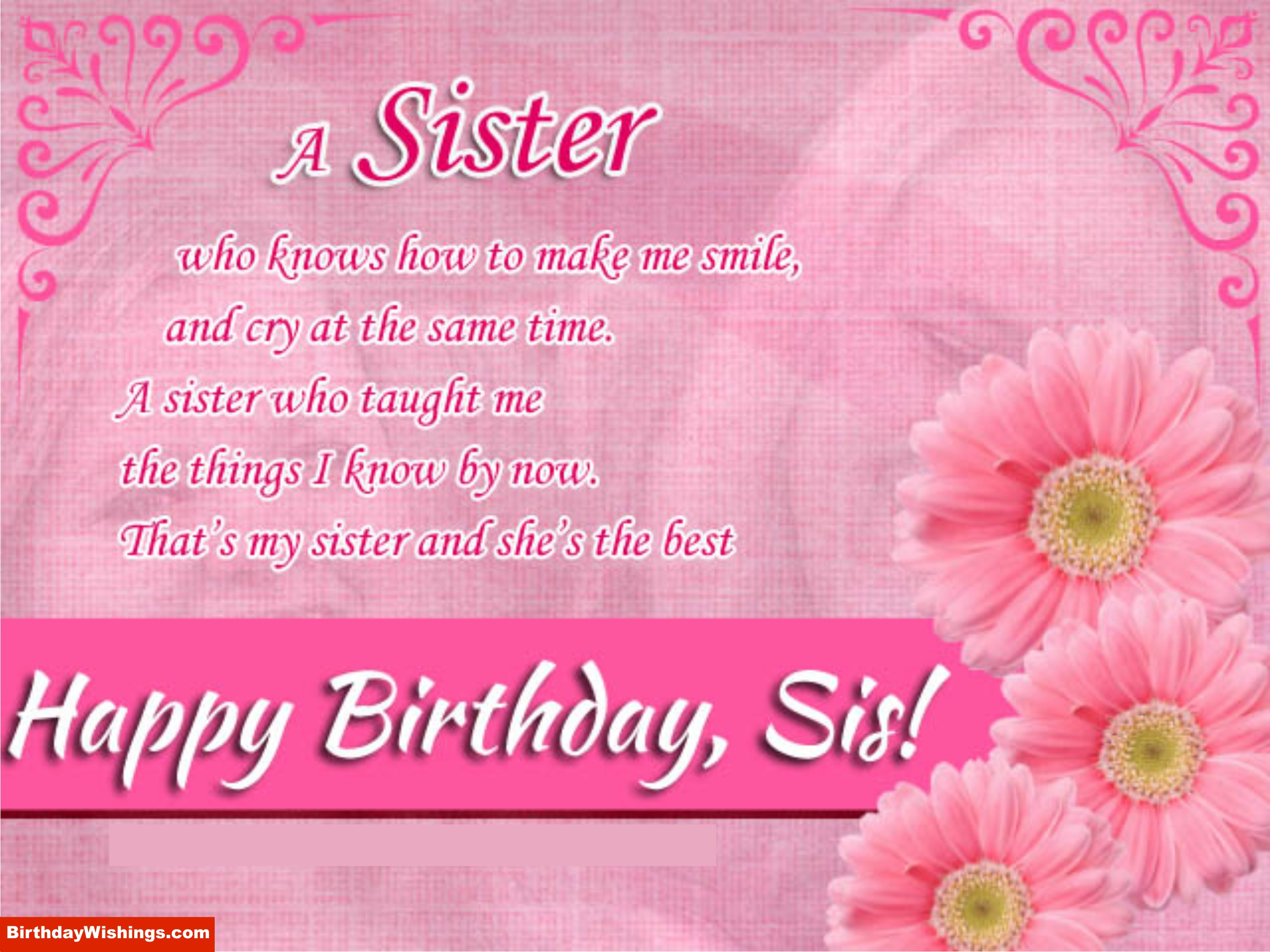 Best ideas about Sisters Happy Birthday Quotes
. Save or Pin Birthday Poem For Sister Now.