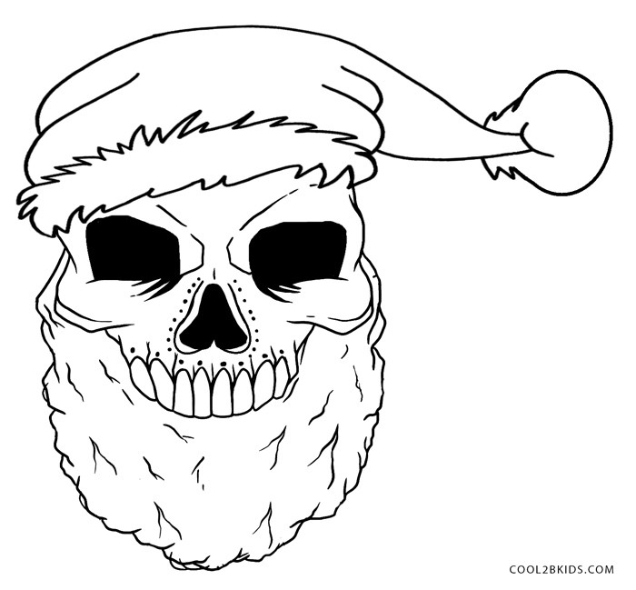 Skull Coloring Pages
 Printable Skulls Coloring Pages For Kids