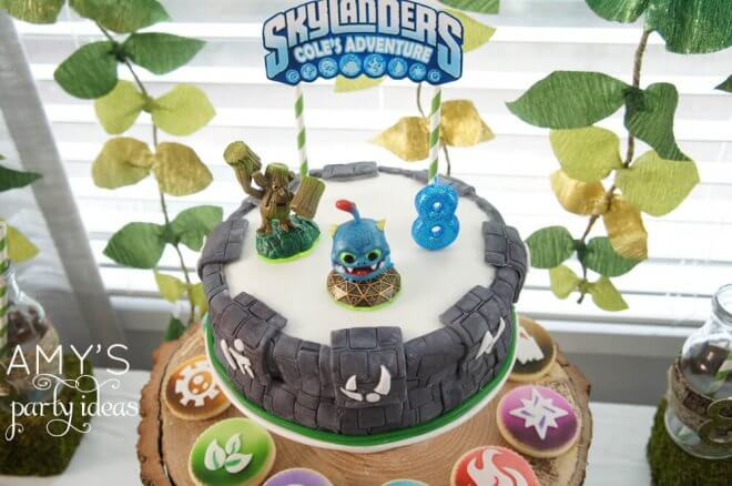 Skylanders Birthday Cake
 17 Rad Skylanders Birthday Party Ideas Spaceships and