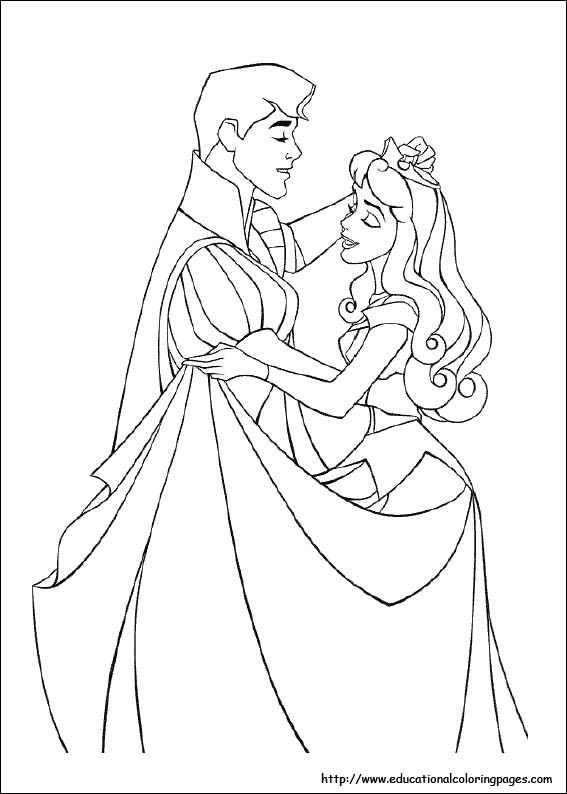 Sleeping Beauty Coloring Pages
 Sleeping Beauty Coloring Pages free For Kids