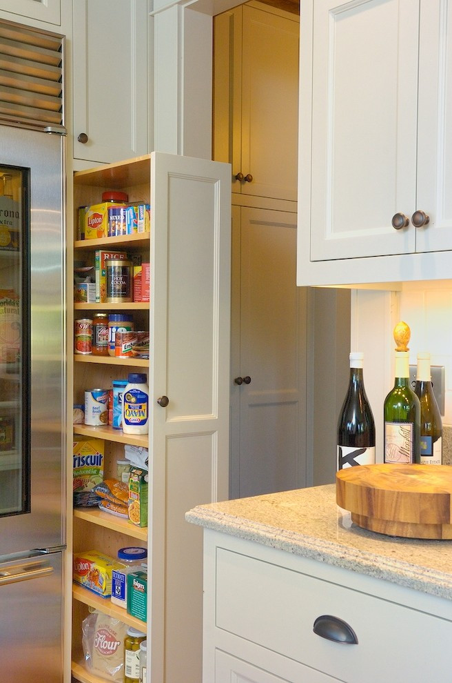 Best ideas about Slide Out Pantry
. Save or Pin pull out pantry cabinet Kitchen Contemporary with anigre Now.