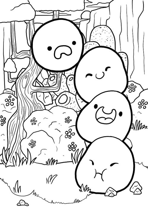 Slime Coloring Pages
 printable coloring pages coloring