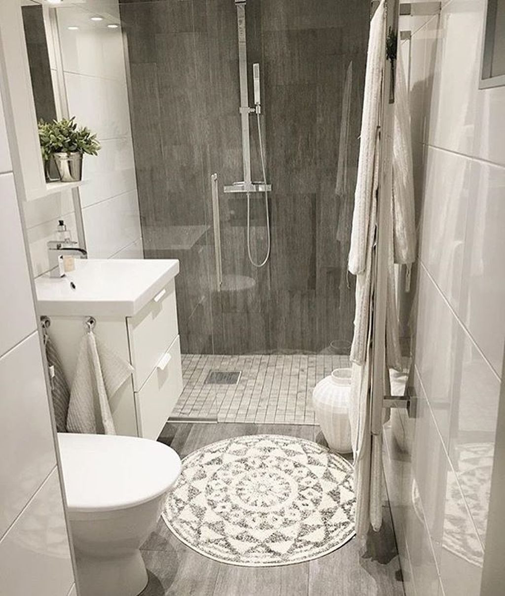 Best ideas about Small Bathroom Design Ideas
. Save or Pin 39 Cool and Stylish Small Bathroom Design Ideas – HomeDecorish Now.