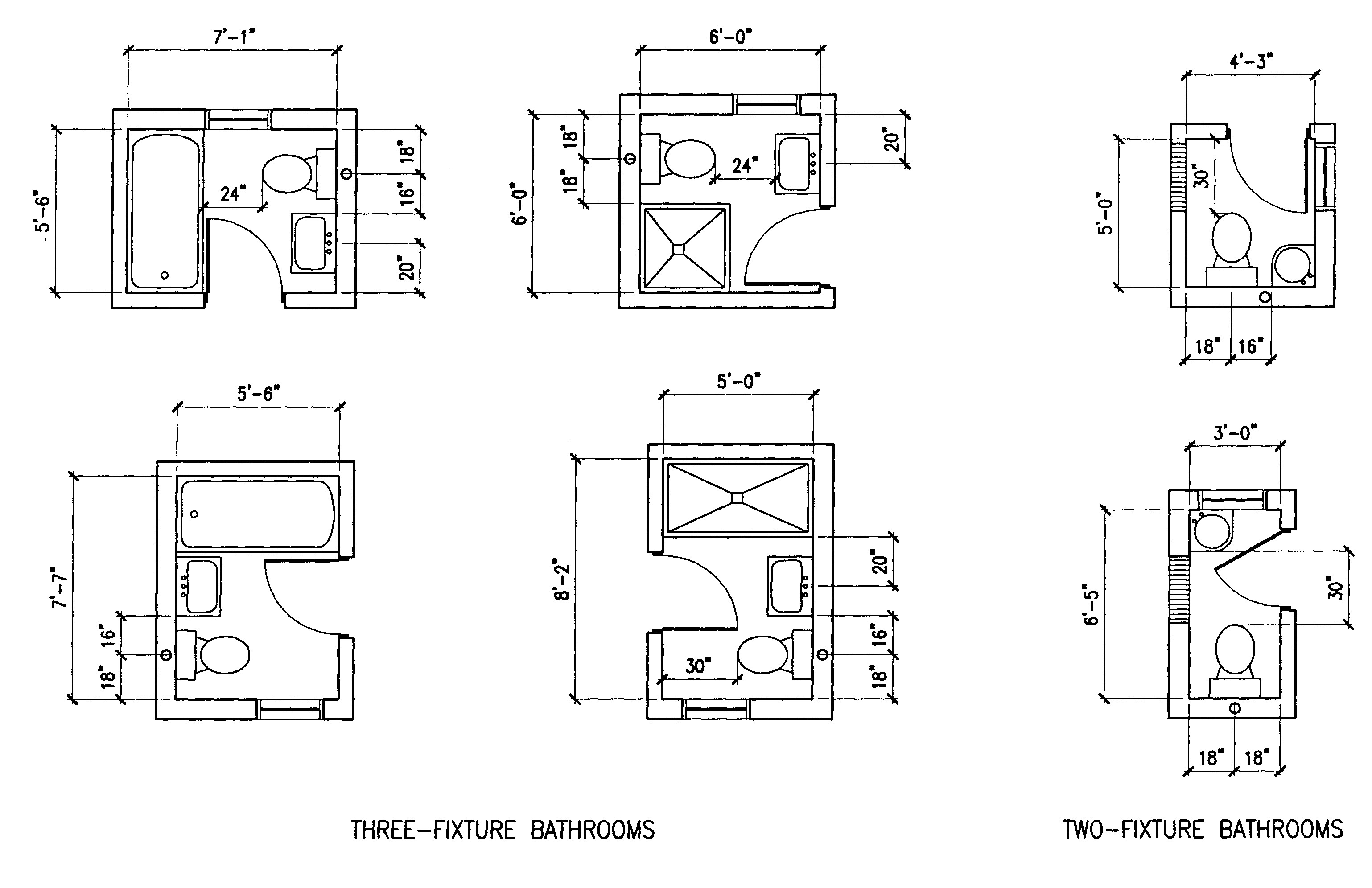 Best ideas about Small Bathroom Dimensions
. Save or Pin Building Guidelines Drawings Section F Plumbing Now.