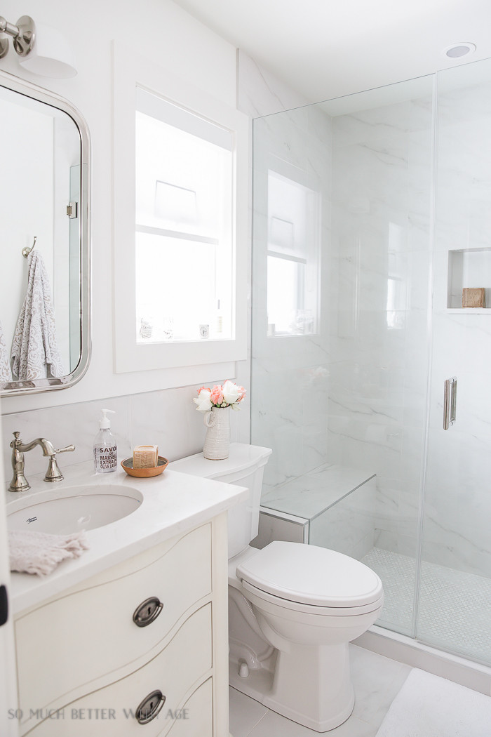 Best ideas about Small Bathroom Renovations
. Save or Pin Small Bathroom Renovation and 13 Tips to Make it Feel Now.