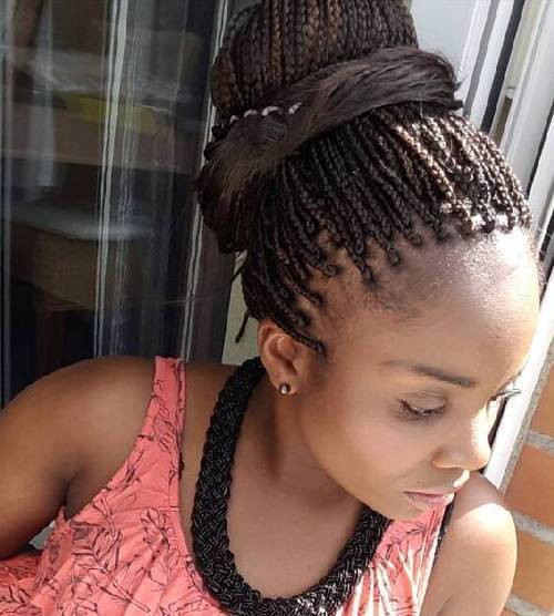 Small Box Braids Hairstyles
 The 10 Most Beautiful Small Box Braid Hairdos