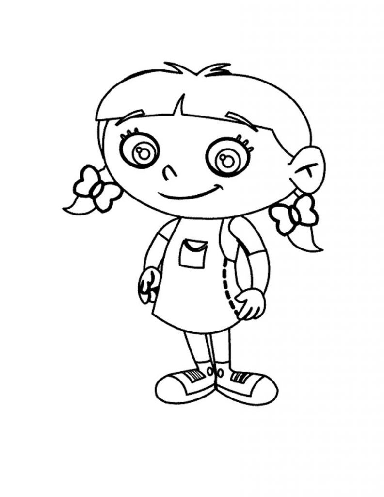Small Coloring Pages For Kids
 Free Printable Little Einsteins Coloring Pages Get ready