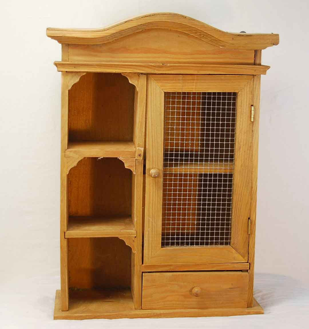 Best ideas about Small Curio Cabinet
. Save or Pin Small Wood and Wire Curio Cabinet Now.