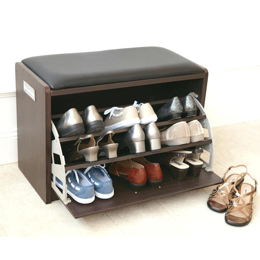 Best ideas about Small Entryway Shoe Storage
. Save or Pin Small Bench With Shoe Storage Now.