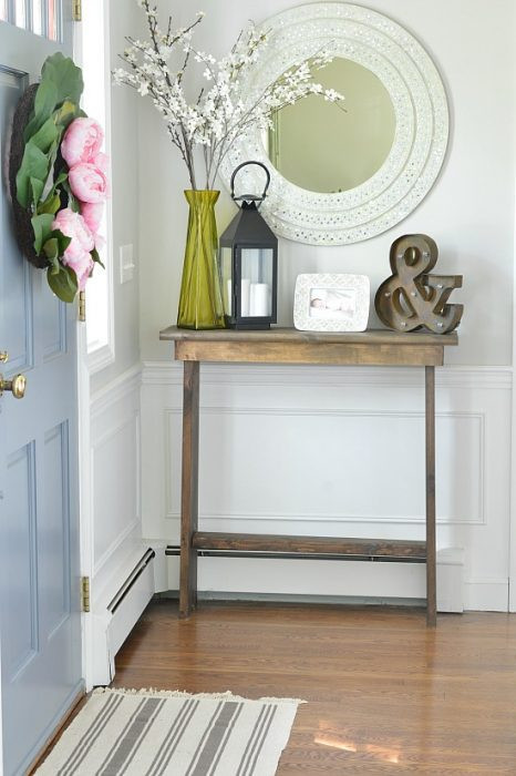 Best ideas about Small Entryway Table
. Save or Pin 25 Real life Mudroom and Entryway Decorating Ideas by Now.