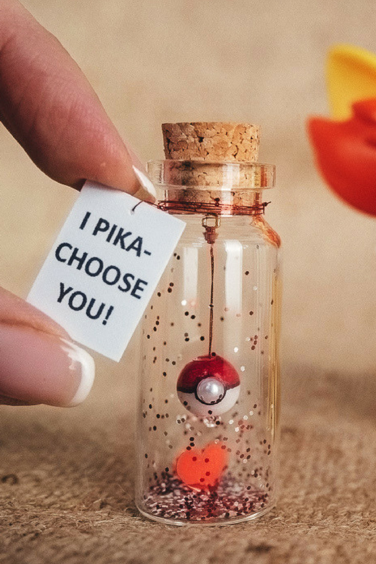 Small Gift Ideas For Girlfriend
 Pokemon Anniversary Boyfriend Gift Girlfriend Gift
