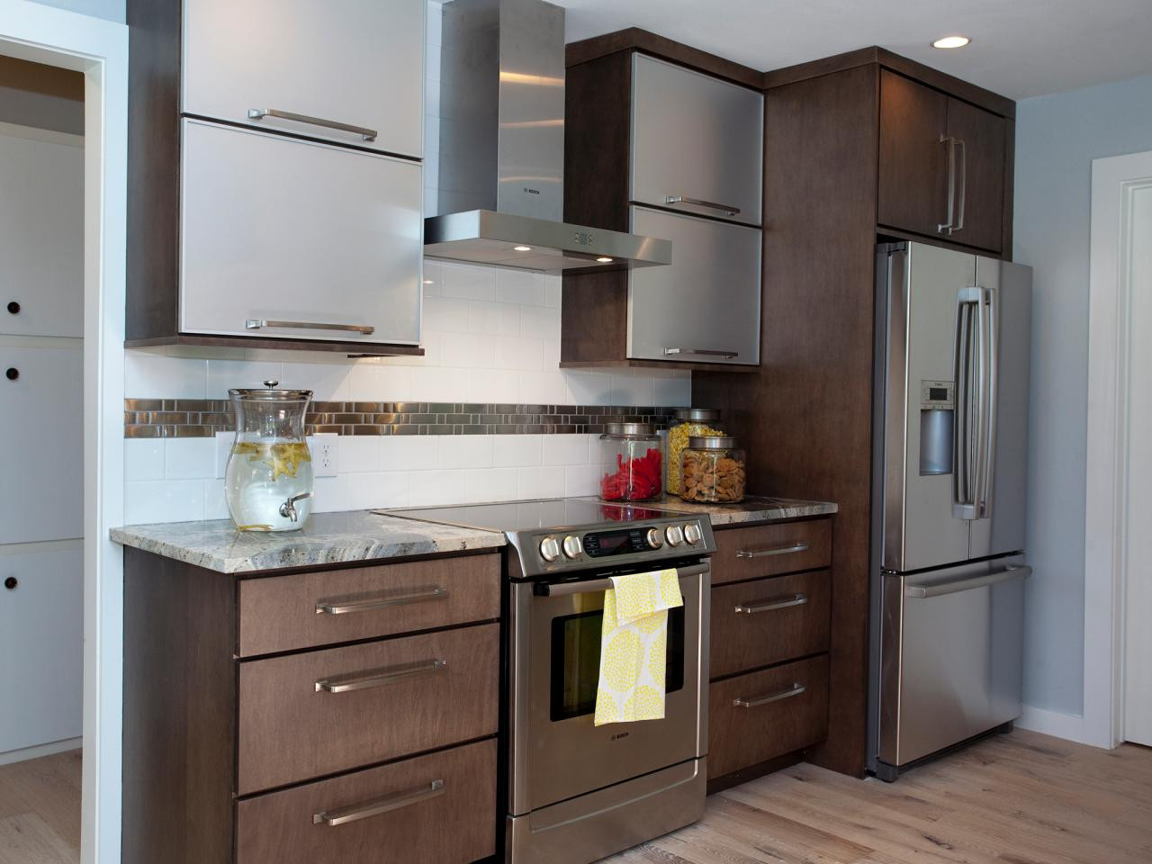 Best ideas about Small Kitchen Cabinets
. Save or Pin Beautiful and Simple Contemporary Kitchen Cabinets Design Now.