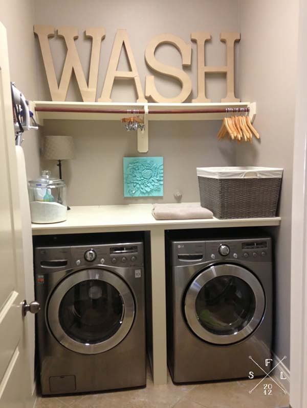 Best ideas about Small Laundry Room
. Save or Pin 60 Amazingly inspiring small laundry room design ideas Now.