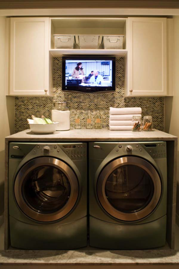 Best ideas about Small Laundry Room
. Save or Pin 60 Amazingly inspiring small laundry room design ideas Now.