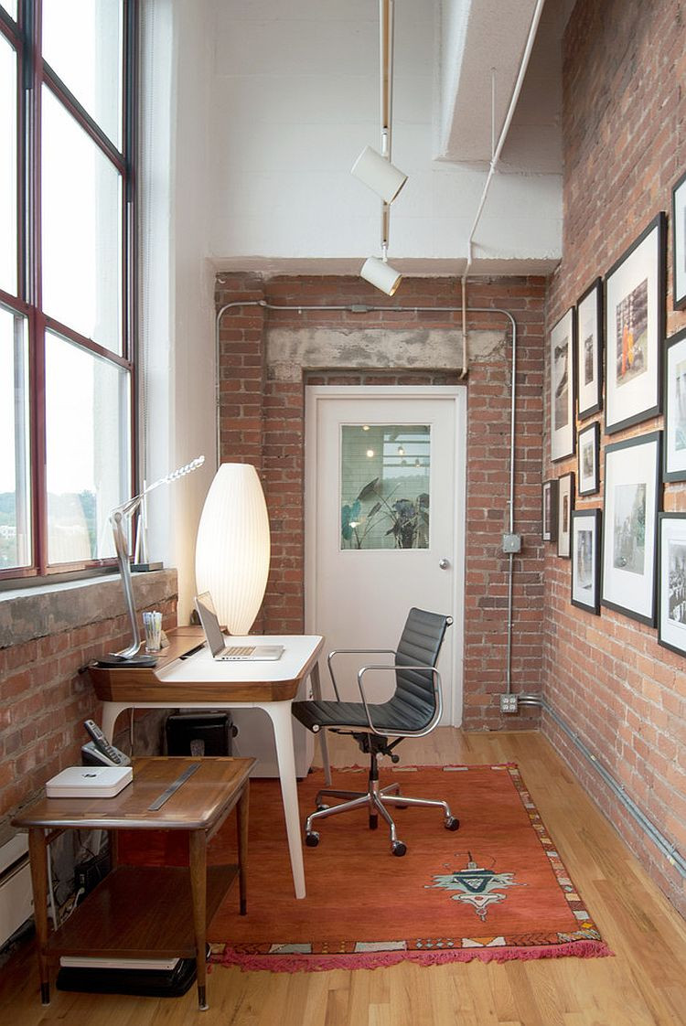 Best ideas about Small Office Home Office
. Save or Pin Trendy Textural Beauty 25 Home fices with Brick Walls Now.