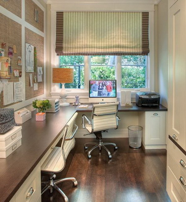 Best ideas about Small Office Space Design
. Save or Pin 20 Home fice Designs for Small Spaces Now.