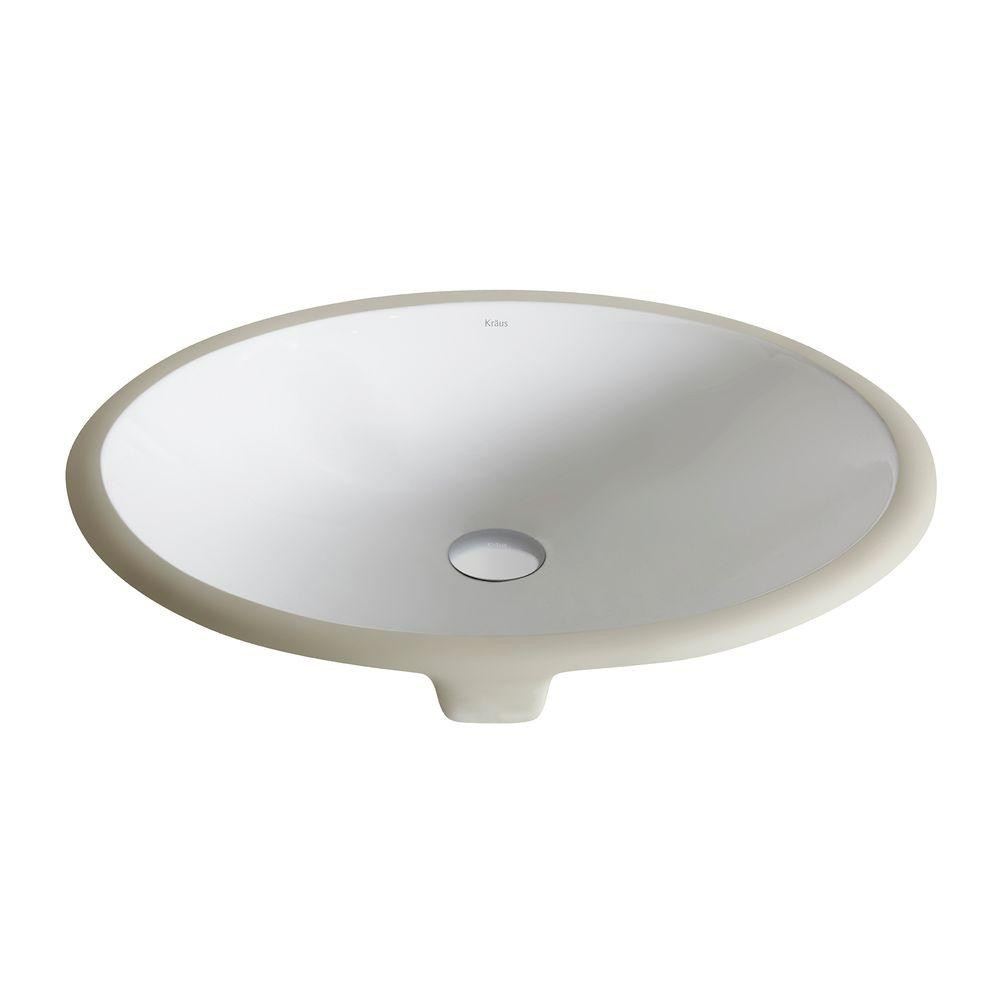 Best ideas about Small Undermount Bathroom Sink
. Save or Pin KRAUS Elavo Small Oval Ceramic Undermount Bathroom Sink in Now.