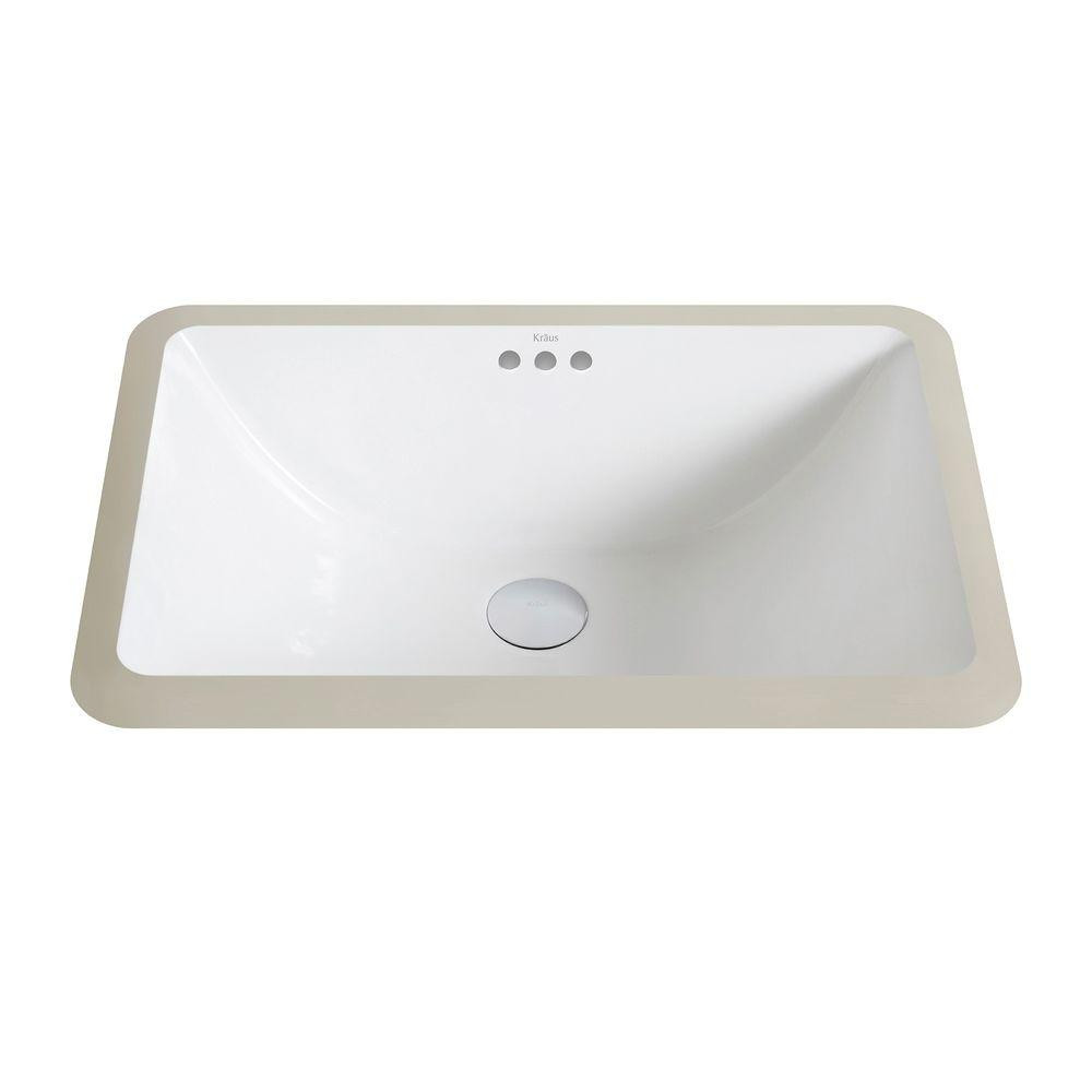 Best ideas about Small Undermount Bathroom Sink
. Save or Pin KRAUS Elavo Small Rectangular Ceramic Undermount Bathroom Now.