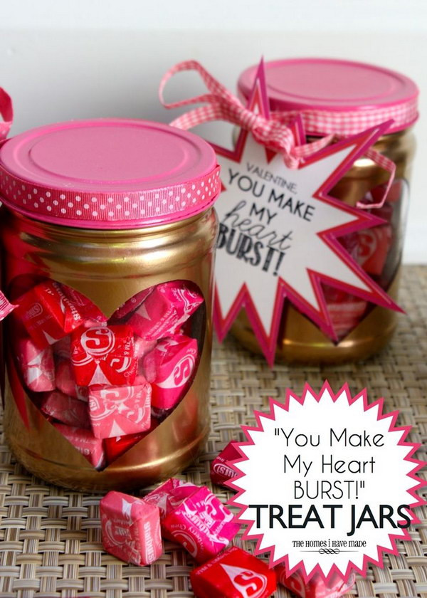 Small Valentines Gift Ideas
 55 DIY Mason Jar Gift Ideas for Valentine s Day 2018
