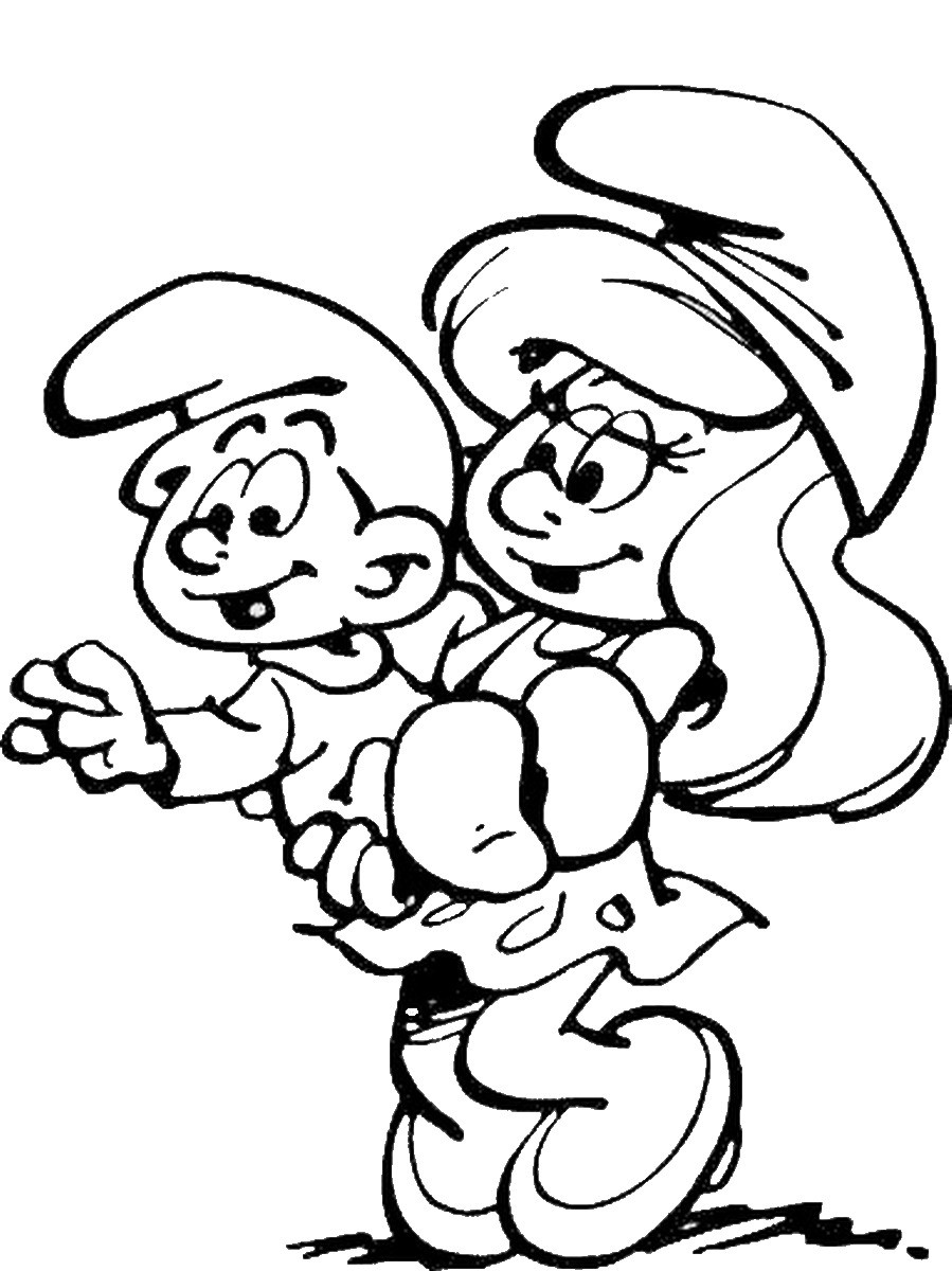 Smurf Coloring Pages
 The Smurfs Coloring Pages