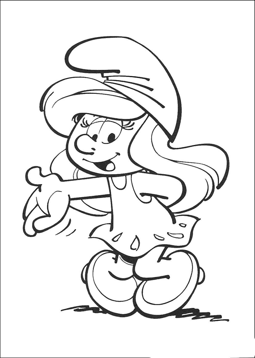 Smurf Coloring Pages
 The Smurfs Coloring Pages