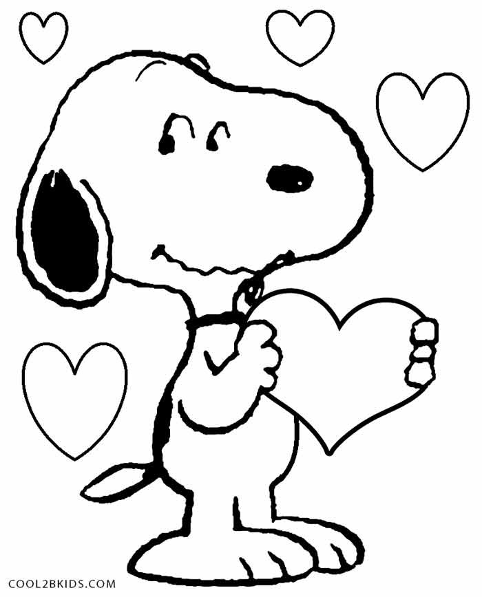 Snoopy Coloring Pages
 Printable Snoopy Coloring Pages For Kids