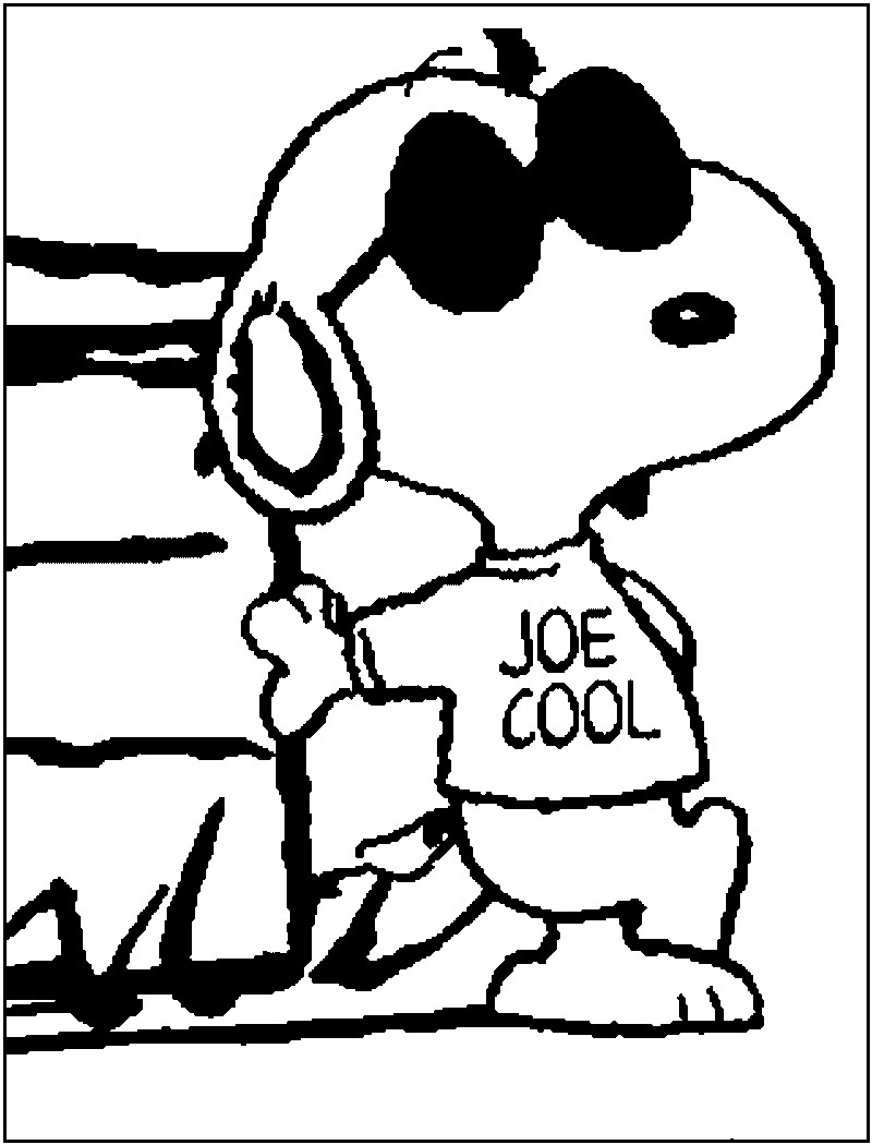 Snoppy Coloring Pages
 Free Printable Snoopy Coloring Pages For Kids