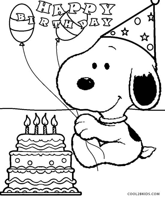 Snoppy Coloring Pages
 Printable Snoopy Coloring Pages For Kids