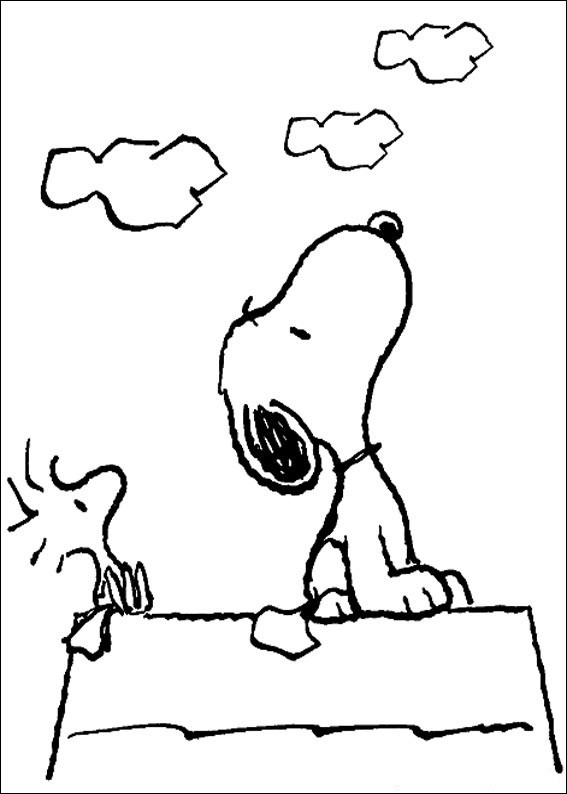 Snoppy Coloring Pages
 Free Printable Snoopy Coloring Pages For Kids