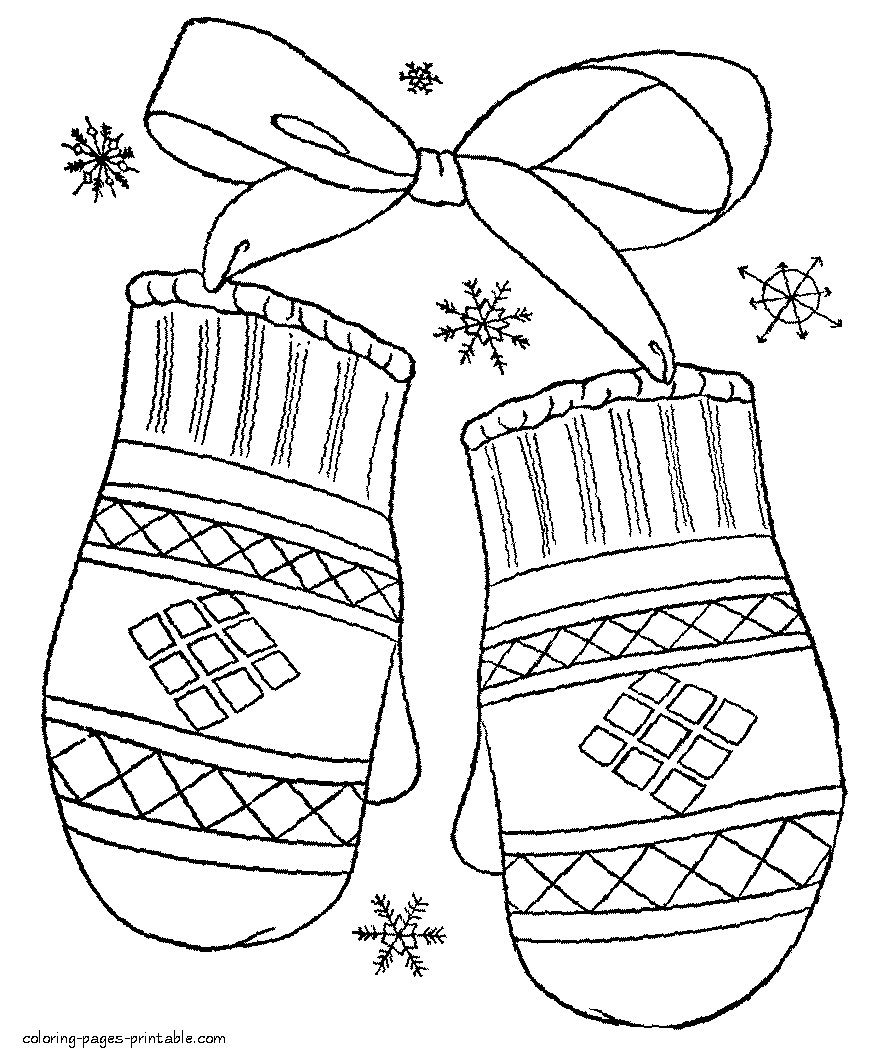 Snow Coloring Pages
 Winter Coloring Pages Bestofcoloring