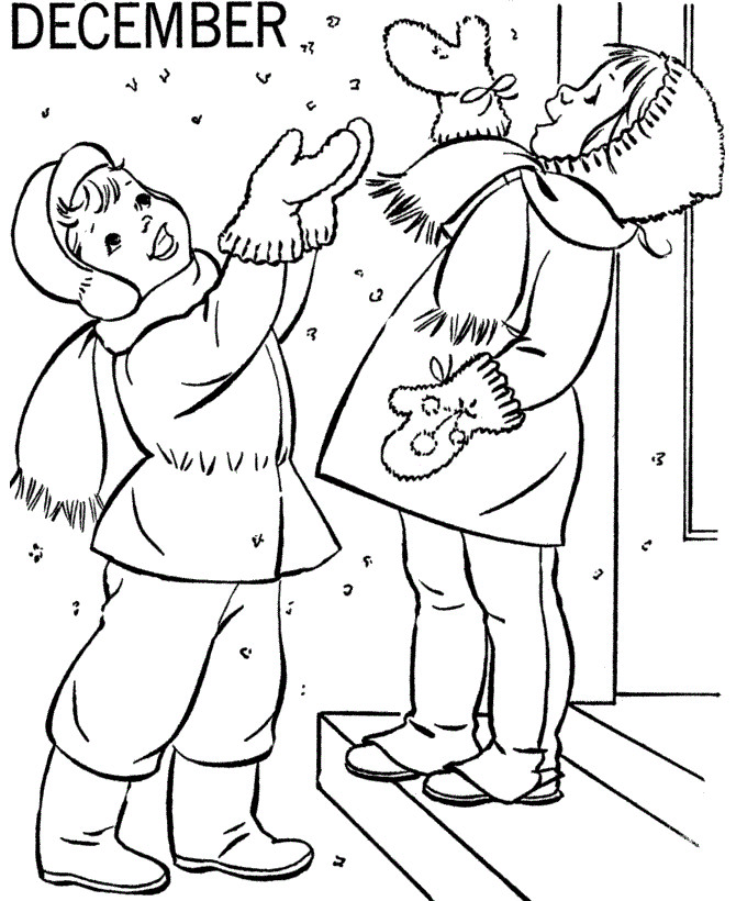 Snow Coloring Pages
 Free Printable Winter Coloring Pages For Kids