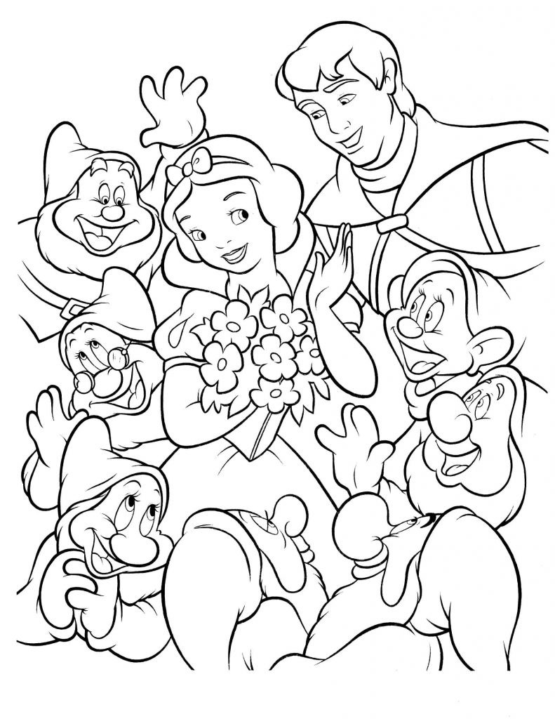 Snow Coloring Pages
 Snow White Coloring Pages Best Coloring Pages For Kids