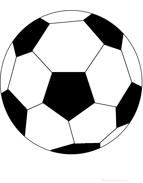 Soccer Ball Coloring Pages
 Soccer Ball Colouring ClipArt Best