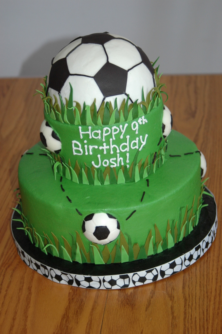 Soccer Birthday Cake
 Soccer Cake CakeCentral