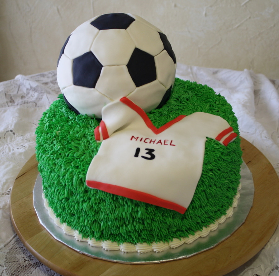 Soccer Birthday Cake
 Soccer Birthday Cake CakeCentral