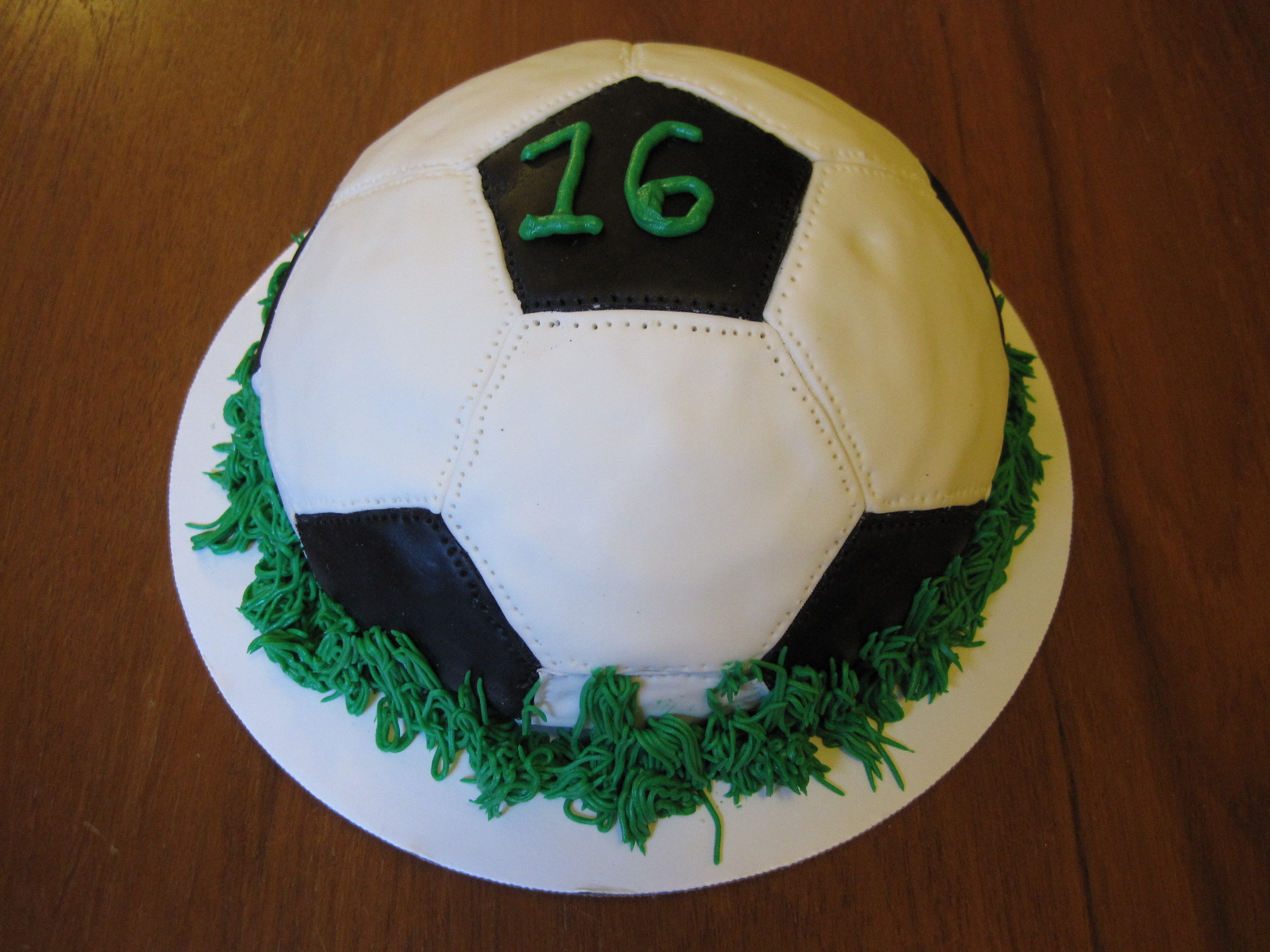 Soccer Birthday Cake
 Soccer Birthday Cake