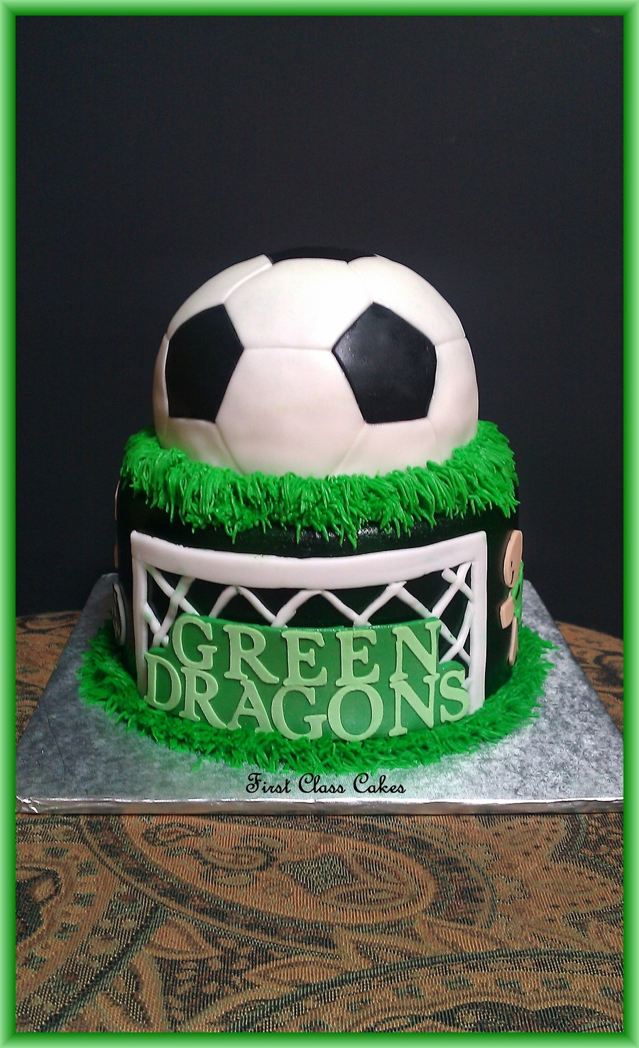 Soccer Birthday Cake
 Soccer Cake CakeCentral