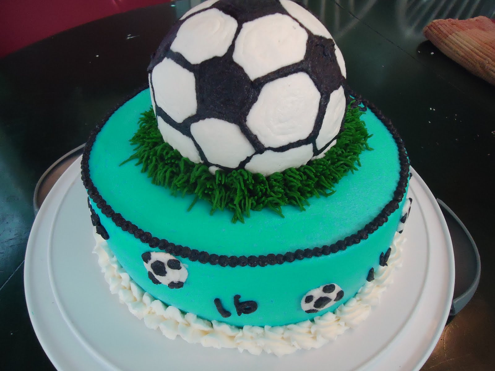 Soccer Birthday Cake
 Cat s Cake Creations Soccer Birthday Cake