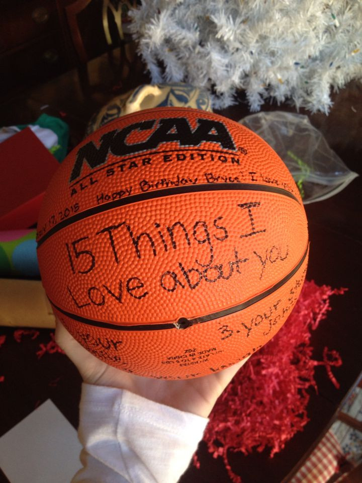 Soccer Gift Ideas For Boyfriend
 Instead of basketball a soccer ball …