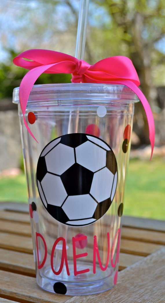 Best ideas about Soccer Gift Ideas For Boys
. Save or Pin Items similar to Personalized soccer Tumbler Boys Girls Now.